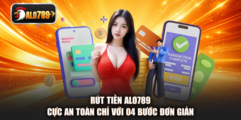 Rút tiền ALO789 cực an toàn chỉ với 04 bước đơn giản